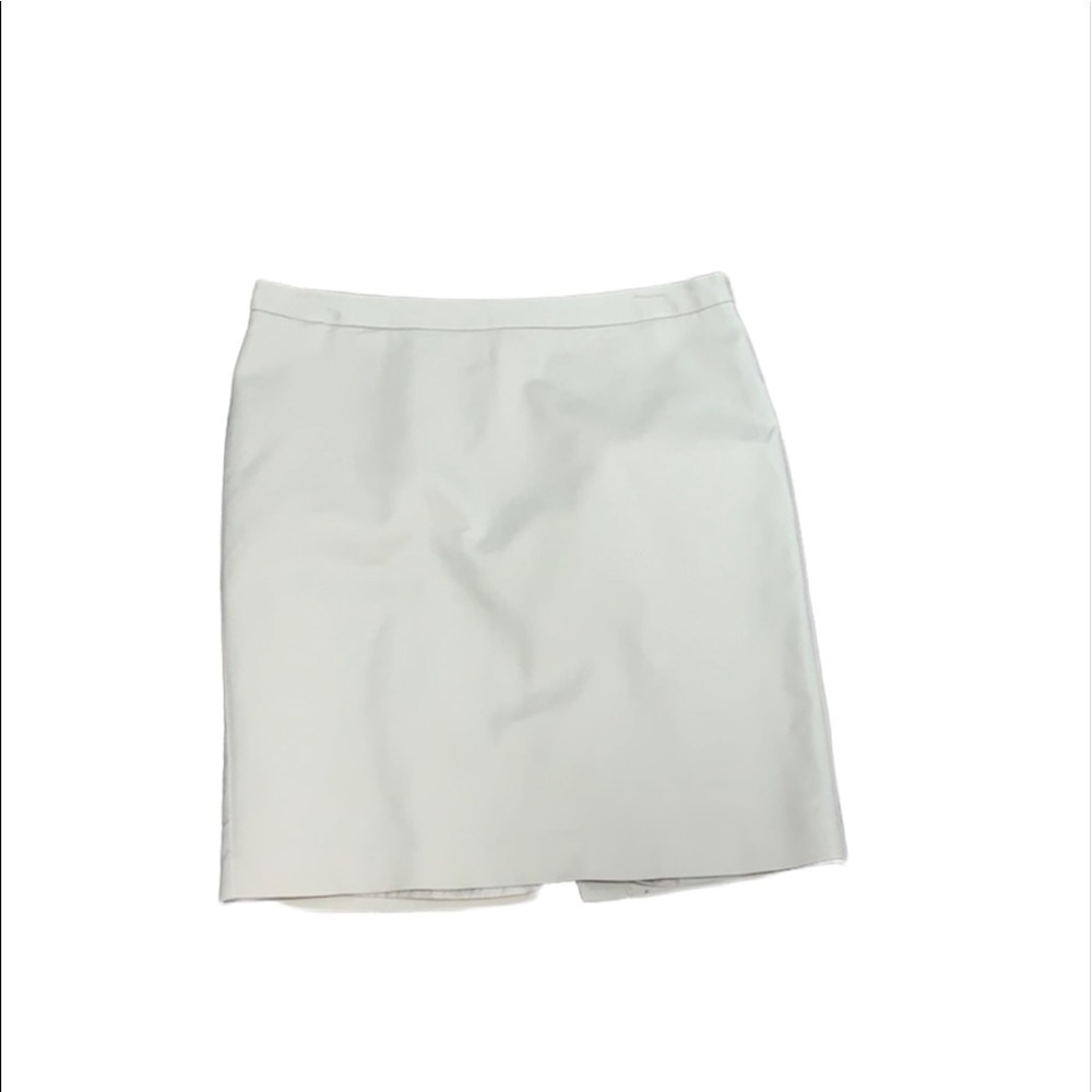Liz Claiborne women’s khaki pencil midi skirt with split in back Size 14